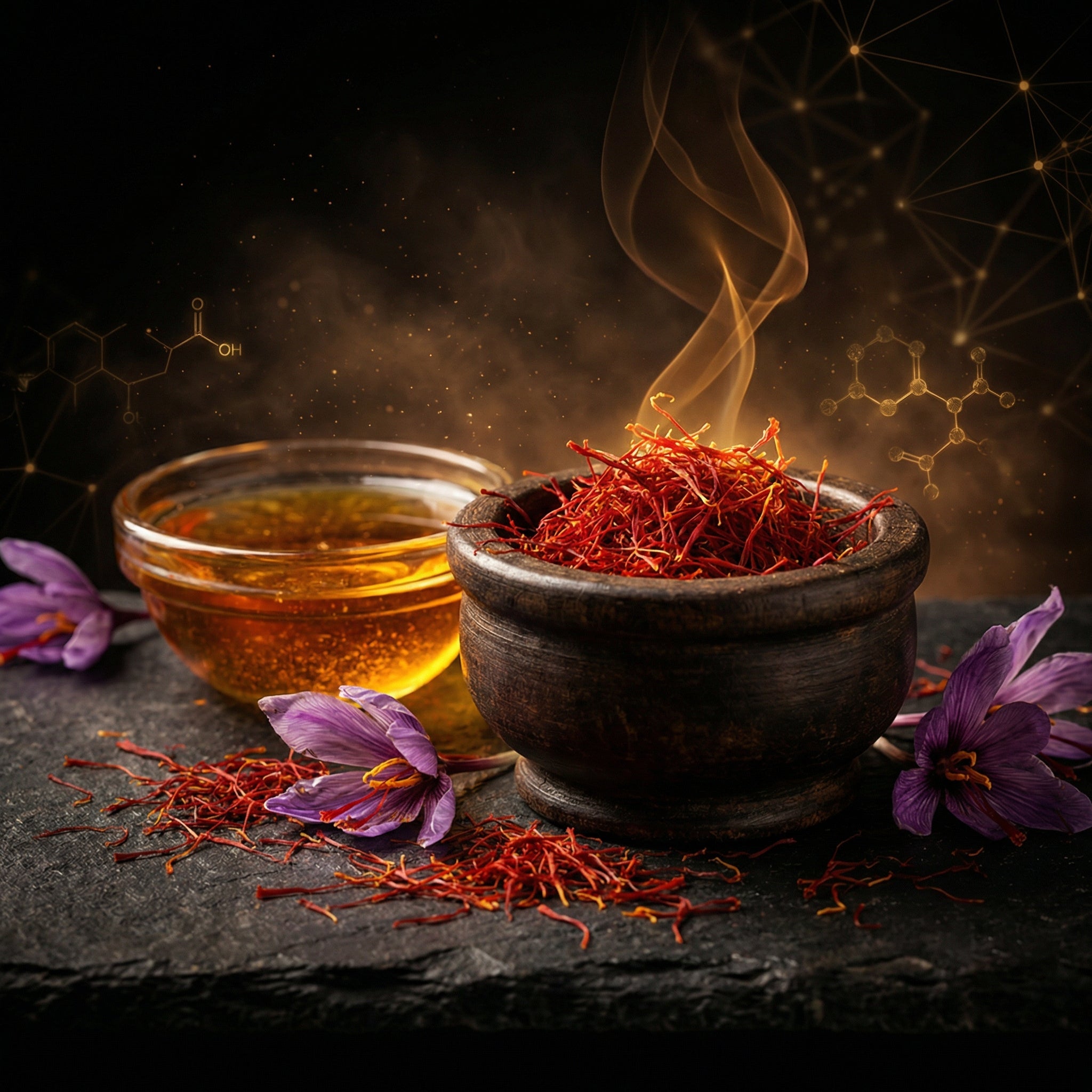 Clinical-grade Persian saffron